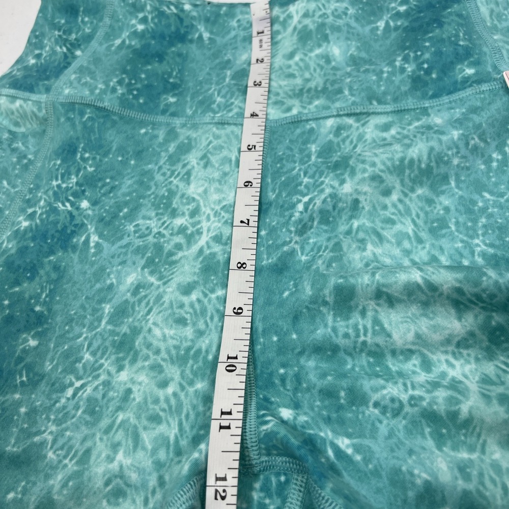 NWT Victoria's Secret On Point Flow Athleisure Fitness Leggings Teal Size 14 - Picture 15 of 16